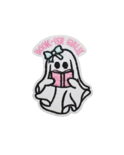 Book-ish girlie patch