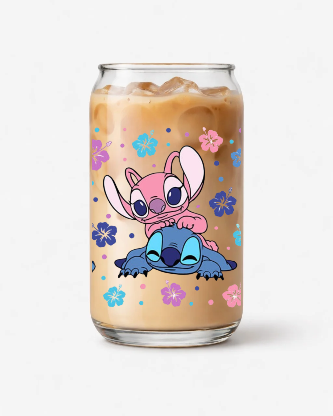 Stitch et fleurs