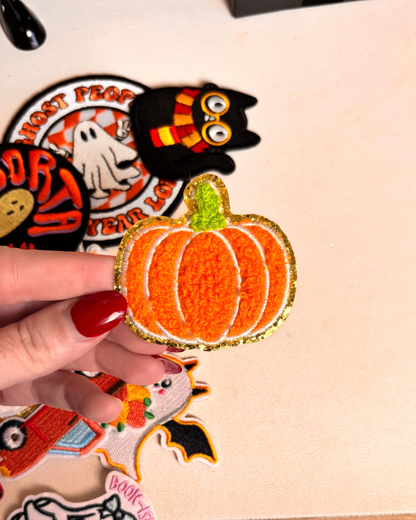 Citrouille chenille patch