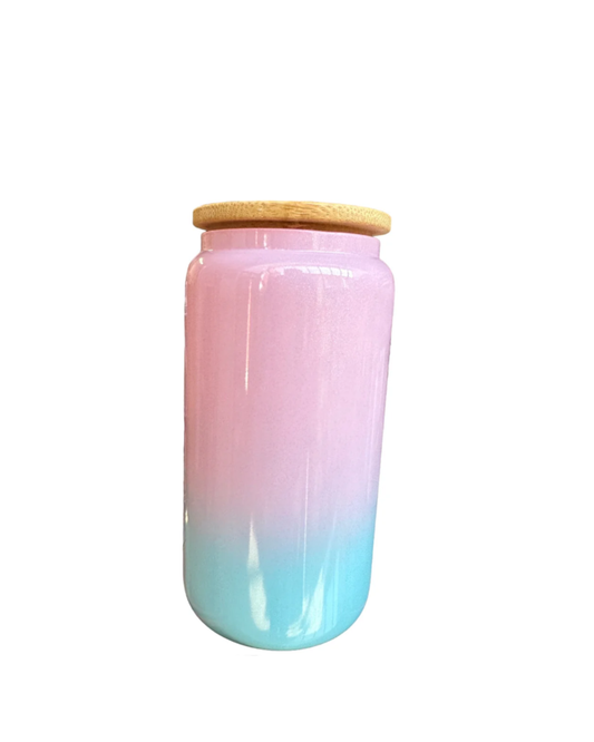 Globlet rigide dégradé rose 16 oz