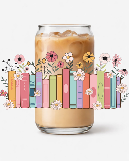 Livres et fleurs