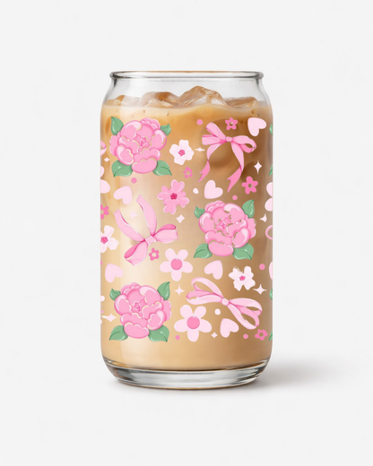 Fleurs coquettes et boucles